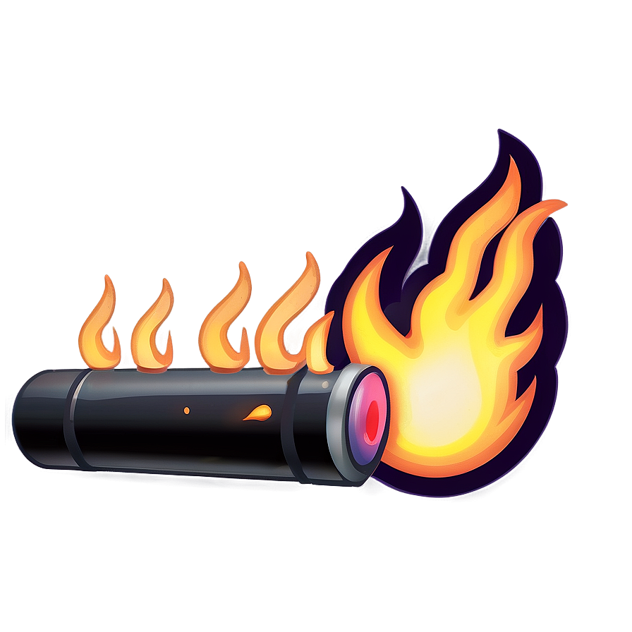 Radiant Fire Emoji Depiction Png 63 PNG image