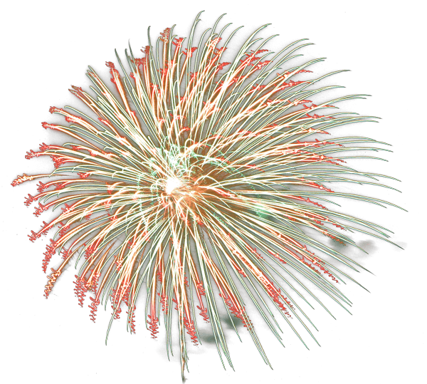Radiant Firework Explosion Night Sky PNG image
