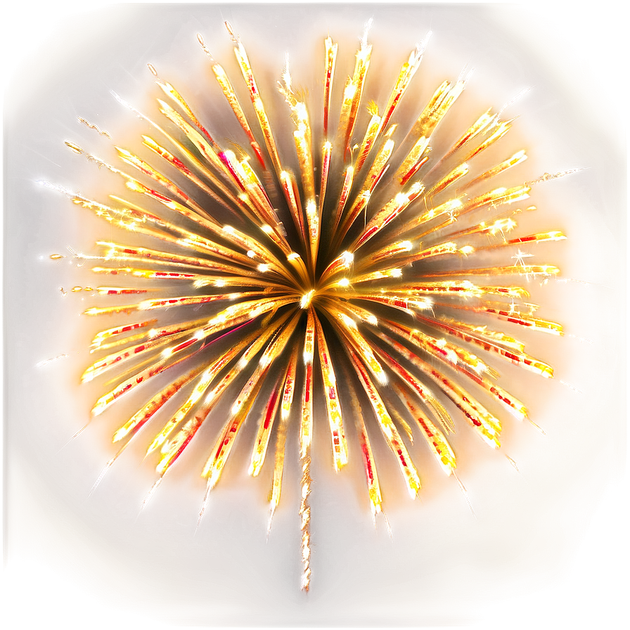 Radiant Gold Fireworks Png Tgy PNG image