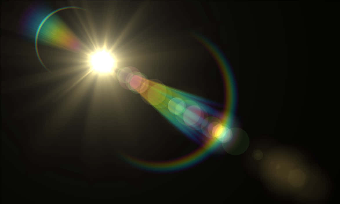 Radiant Light Dispersion PNG image