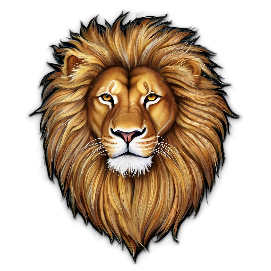 Radiant Lion Of Judah Png 06262024 PNG image