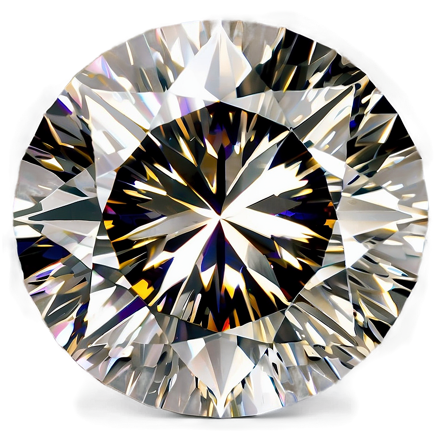 Radiant Round Diamond Png 06282024 PNG image