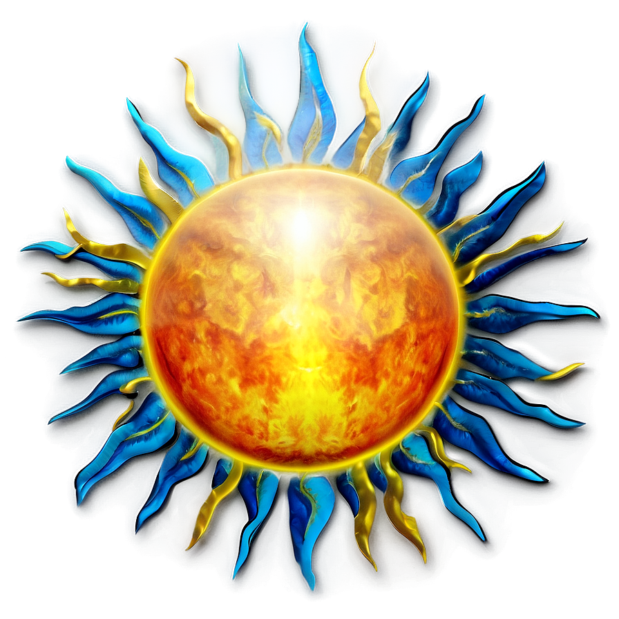 Radiant Sun Transparent Png 05252024 PNG image