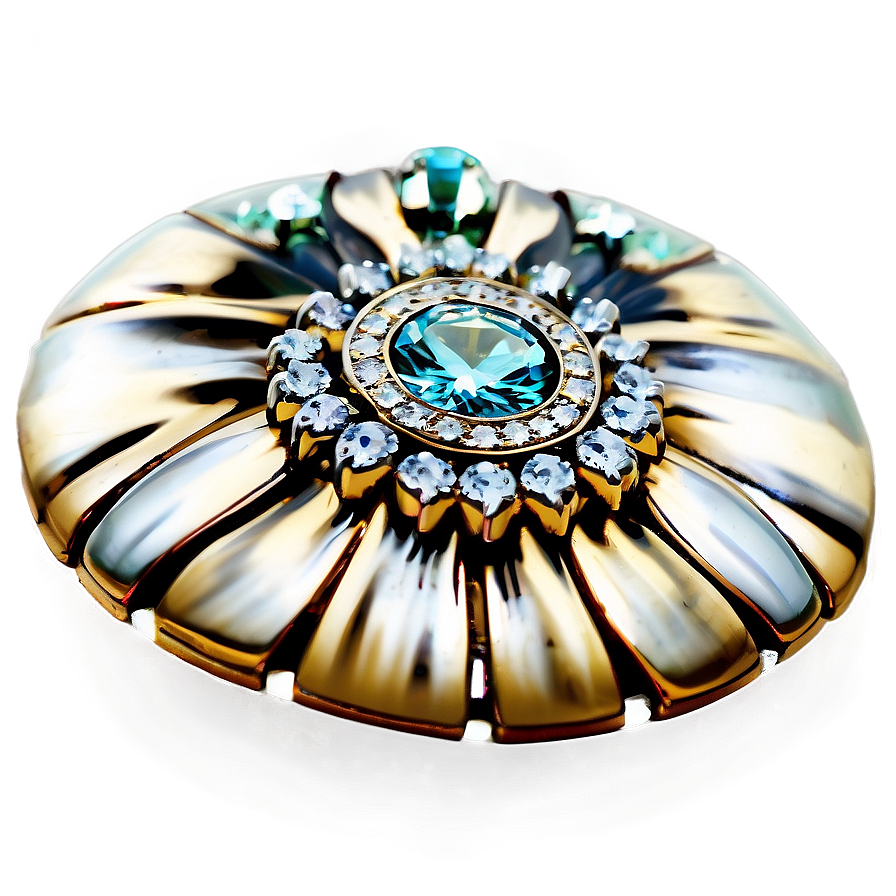 Radiant Tiffany Brooch Png Jiw PNG image