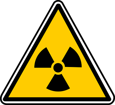 Radioactive Hazard Sign PNG image
