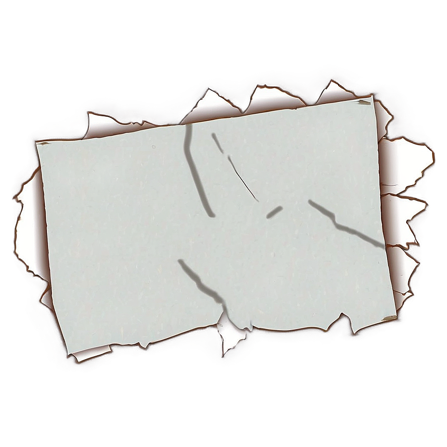 Ragged Paper Edge Illustration Png 06272024 PNG image