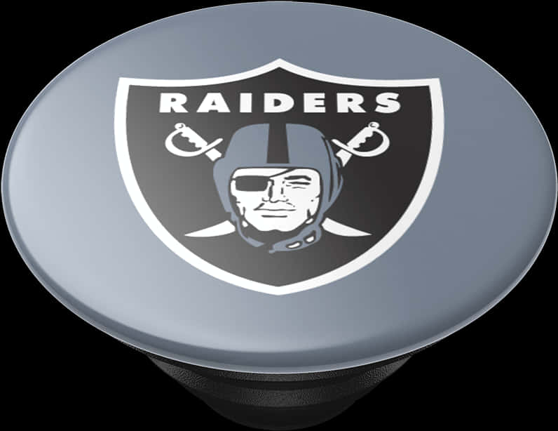 Raiders Team Logo Puck PNG image
