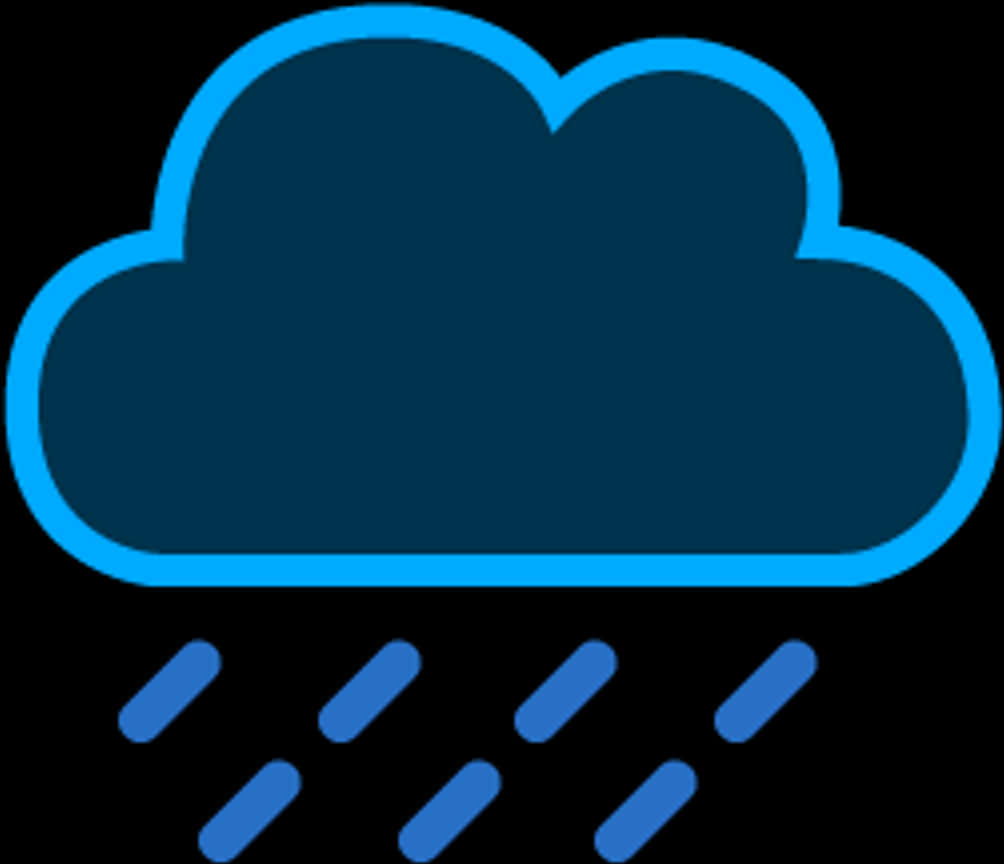 Rain Cloud Icon PNG image