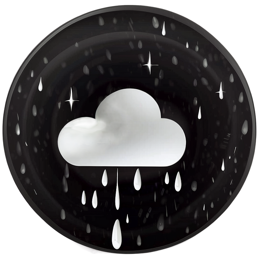 Rain Cloud Icon Png 04302024 PNG image