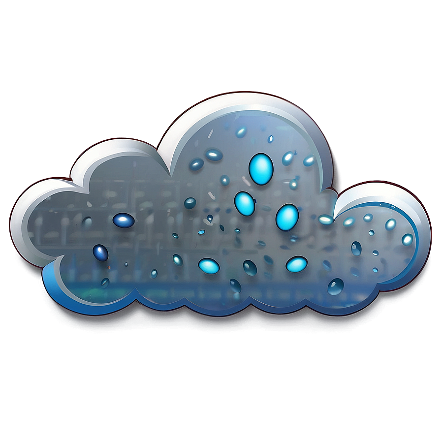 Rain Cloud Icon Png Htd PNG image