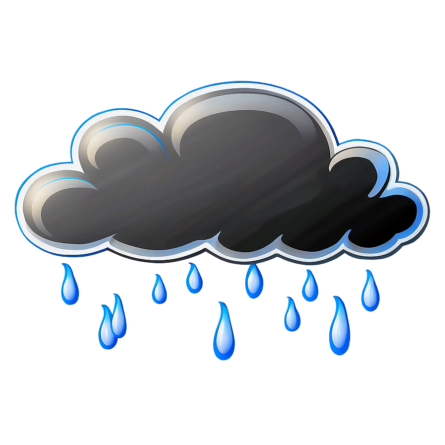 Rain Cloud Icon Png Nov PNG image