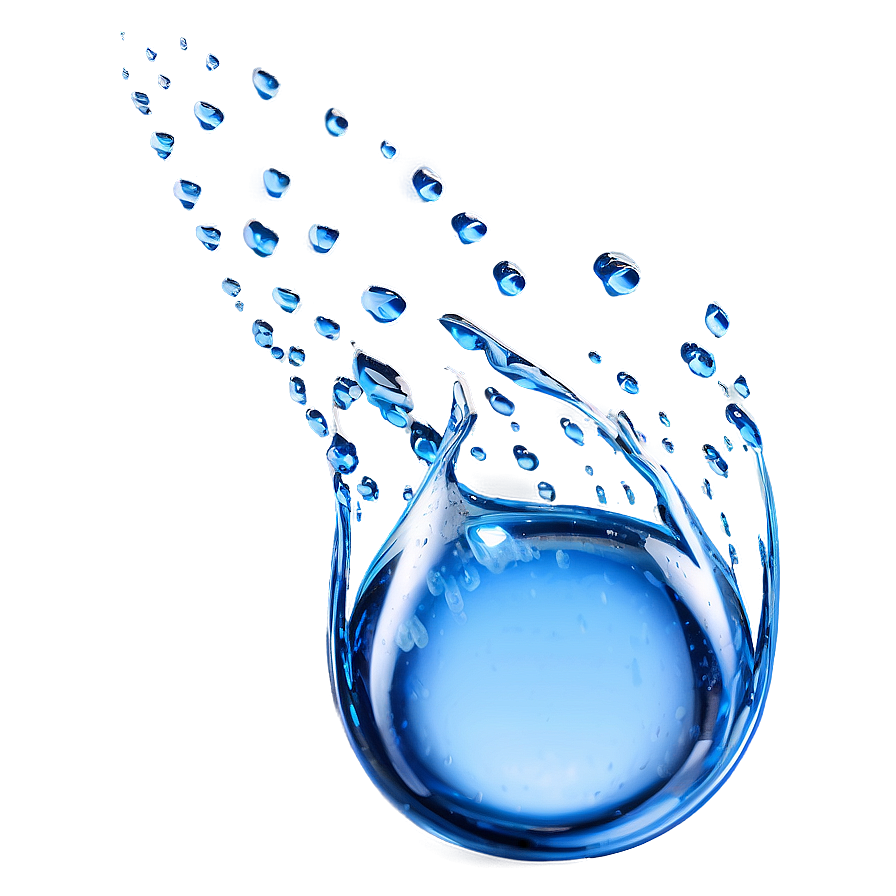 Rain Drop Splash Png Ddn28 PNG image