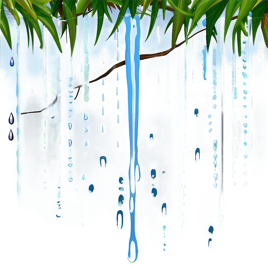 Rain In Jungle Png 31 PNG image