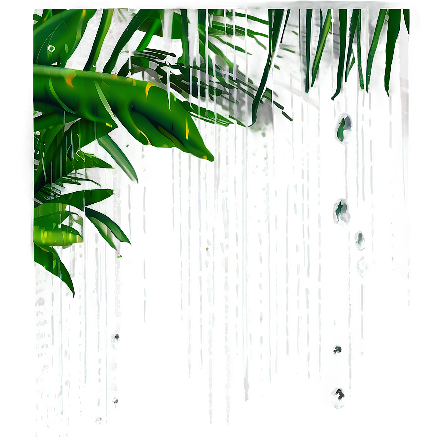 Rain In Jungle Png 68 PNG image