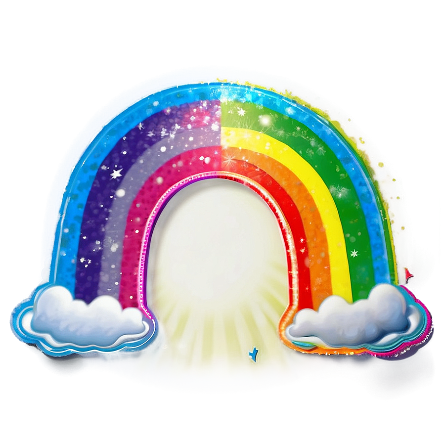 Rainbow Bliss Emoji Png 06272024 PNG image