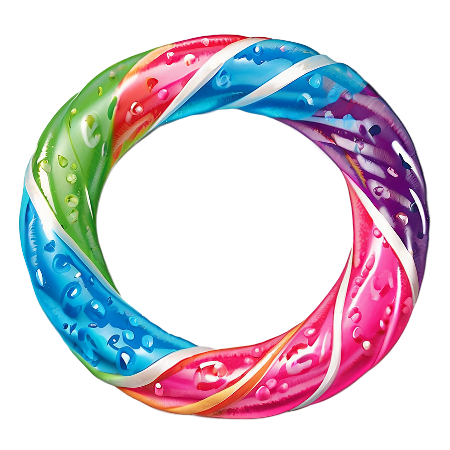 Rainbow Candy Twist Png 04292024 PNG image