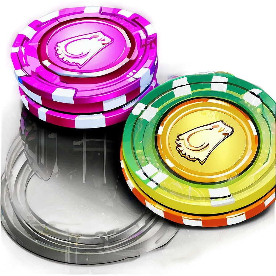 Rainbow Casino Chips Png Fya11 PNG image