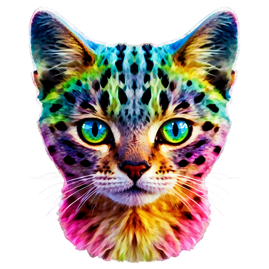 Rainbow Cat Filter Png Tfs PNG image