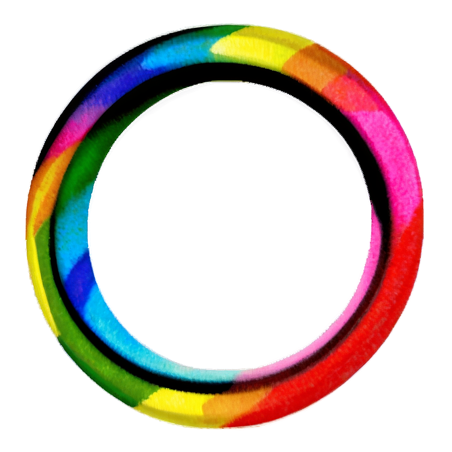 Rainbow Circle A PNG image