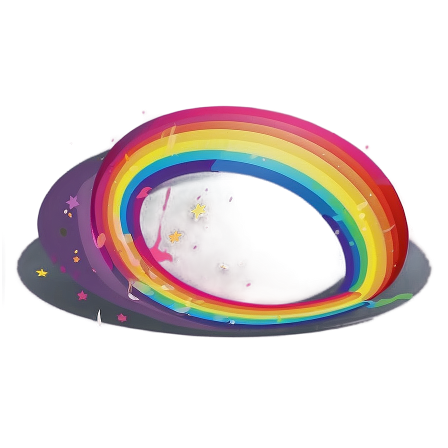 Rainbow Circle Vector Art Png Rsj PNG image