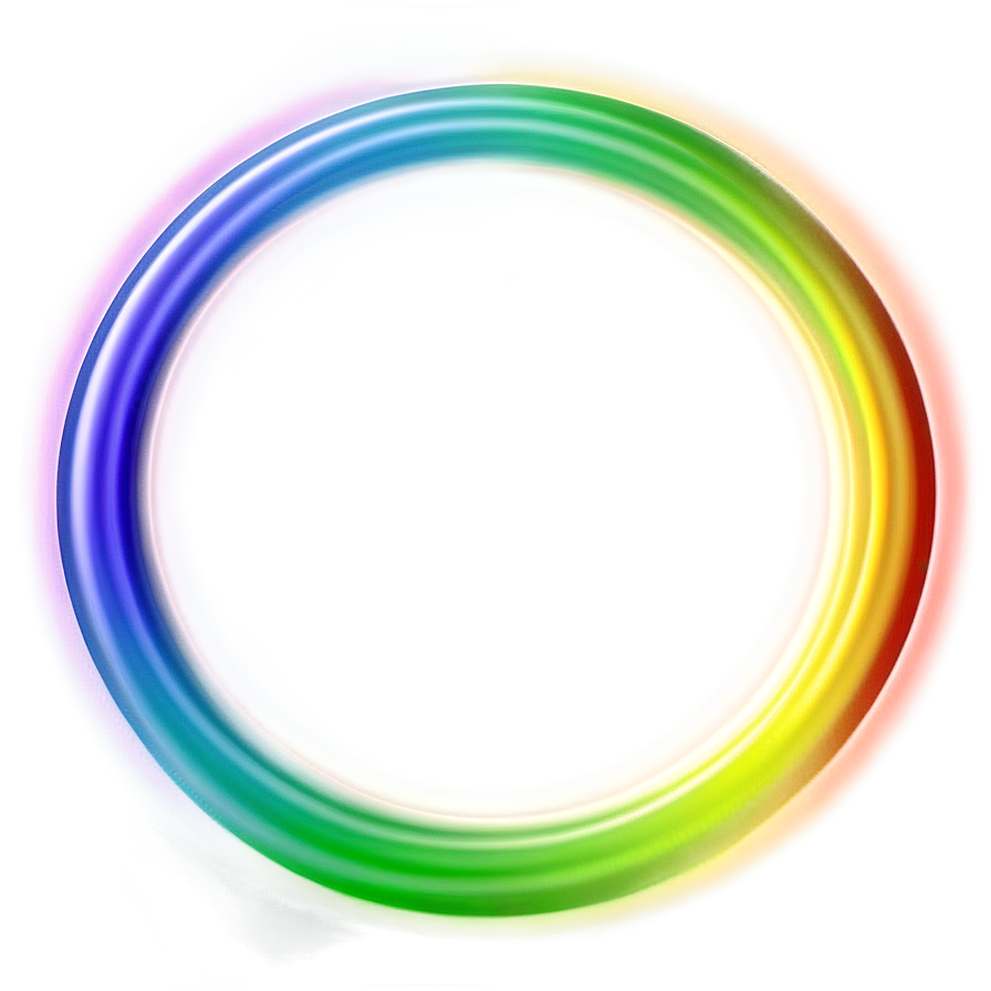 Rainbow Circle With Transparent Background Png Onf PNG image