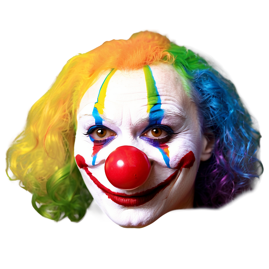 Rainbow Clown Nose Png 26 PNG image