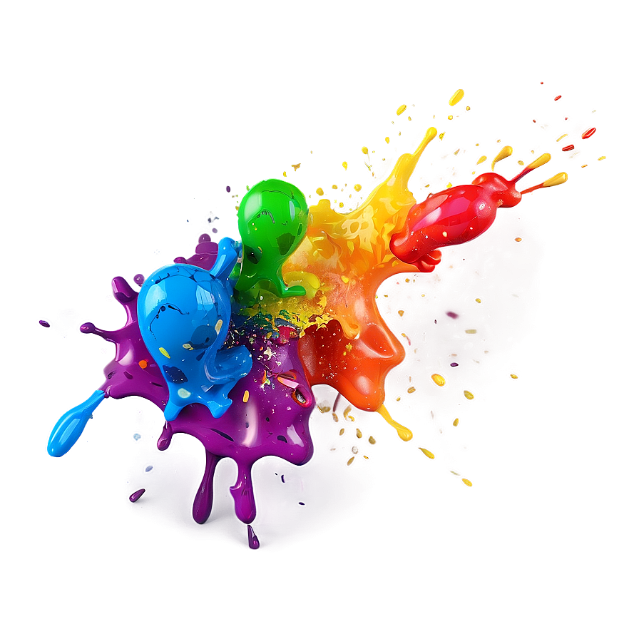 Rainbow Color Splash Png Lgv PNG image