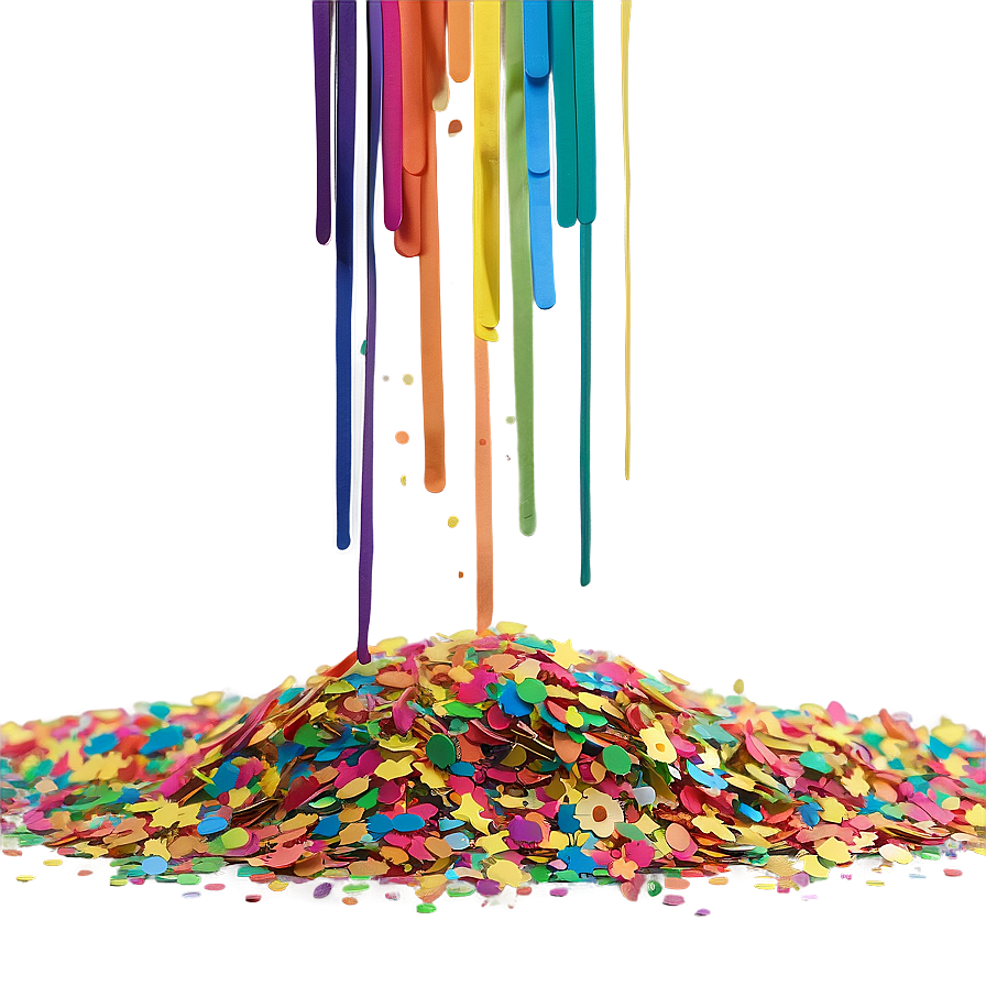 Rainbow Confetti Png Iwp35 PNG image