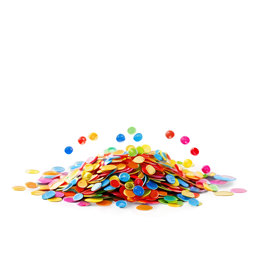 Rainbow Confetti Png Uyv44 PNG image