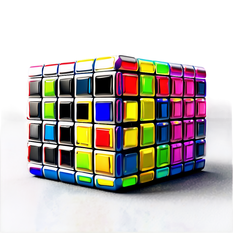 Rainbow Cube Png 05242024 PNG image