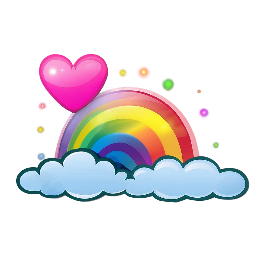 Rainbow Emoji Png 04292024 PNG image