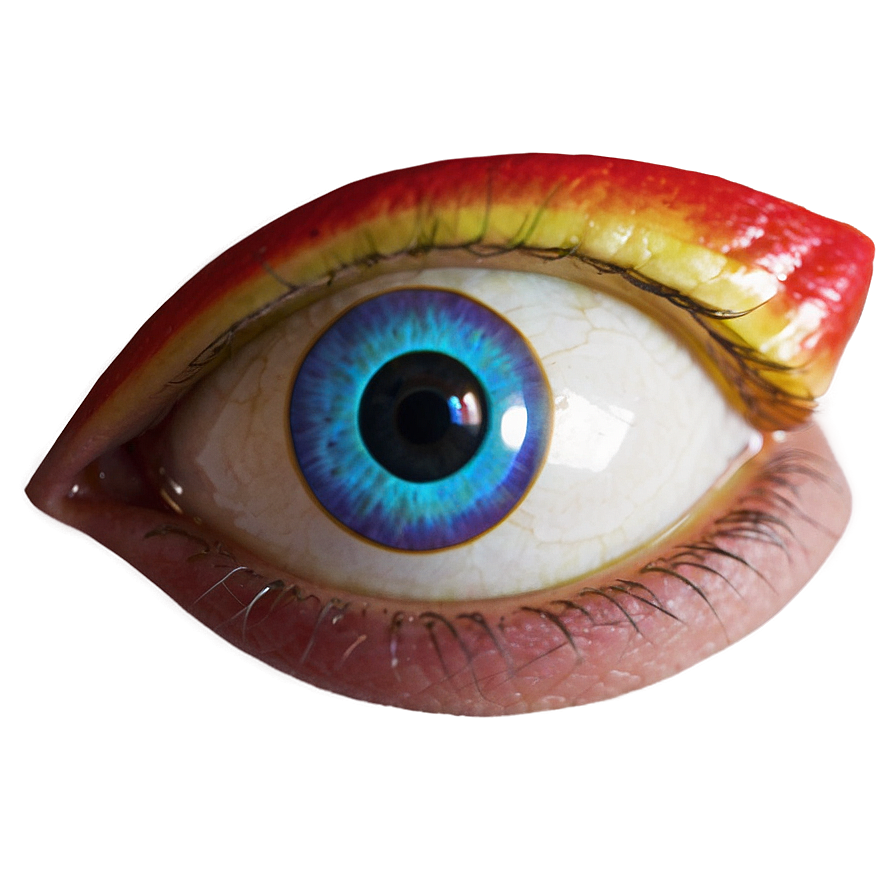 Rainbow Evil Eye Png 17 PNG image