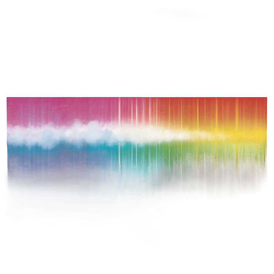 Rainbow Light Leak Overlay Png 06282024 PNG image