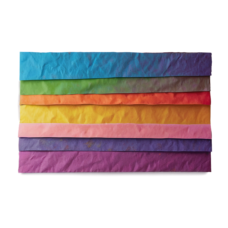 Rainbow Paper Texture Png 05232024 PNG image