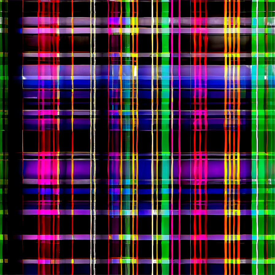 Rainbow Plaid Pattern Png 6 PNG image