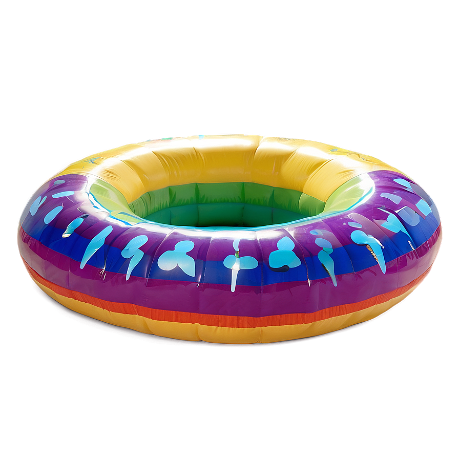 Rainbow Pool Float Png 06132024 PNG image