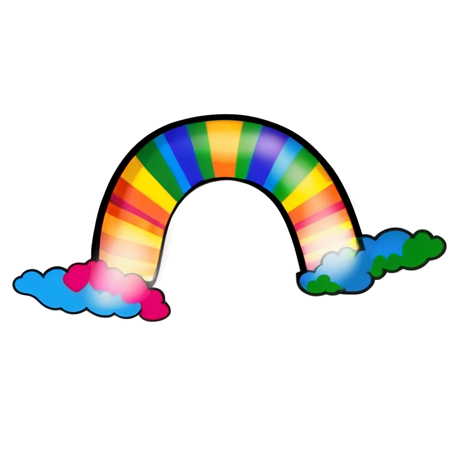 Rainbow Pride Accessories Png Nev60 PNG image