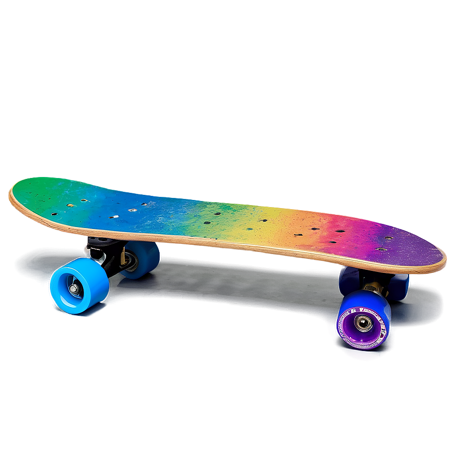 Rainbow Skateboard Deck Scene Png 57 PNG image