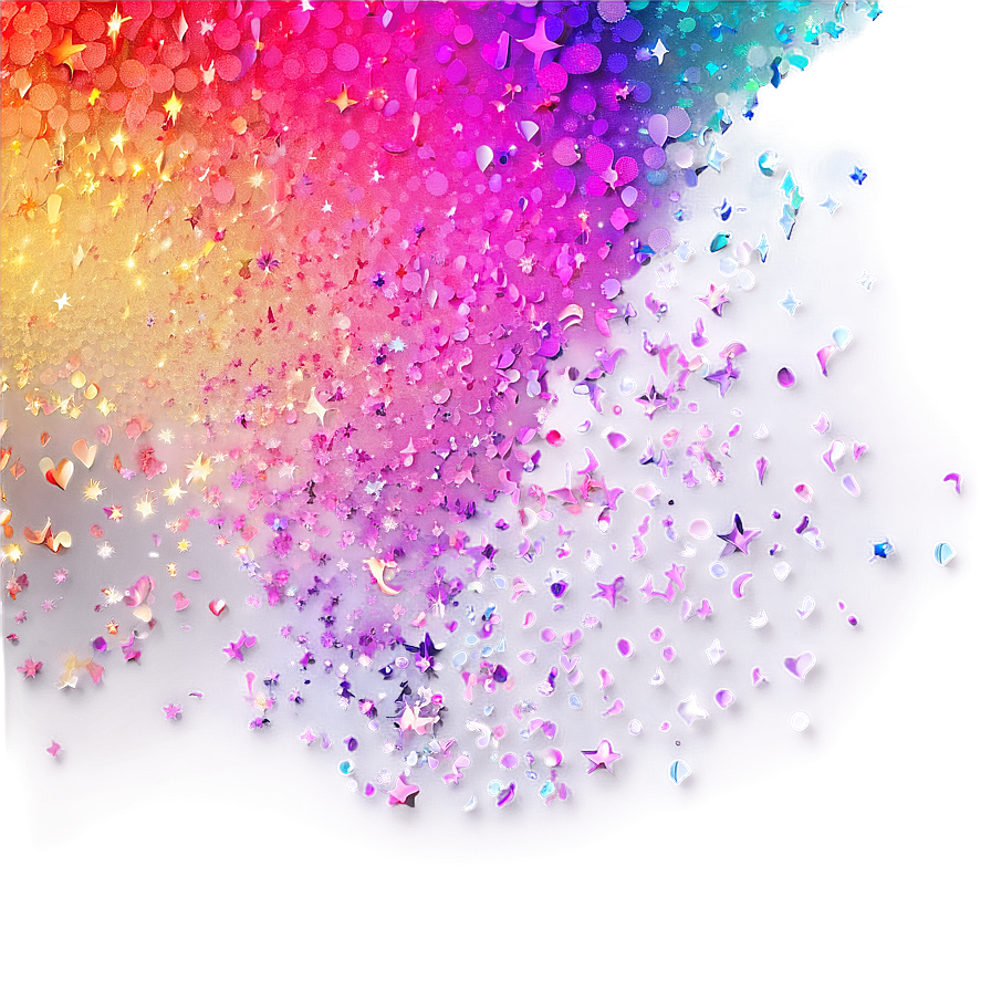 Rainbow Sparkle Overlay Png 06262024 PNG image