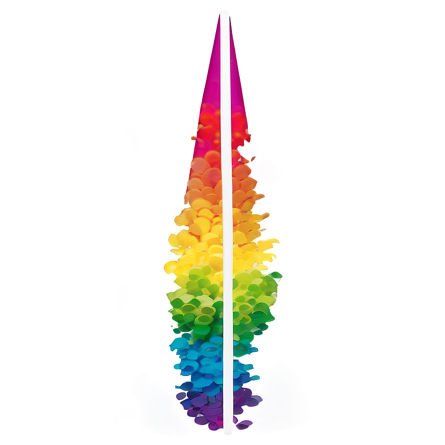 Rainbow Spectrum Design Png 04292024 PNG image