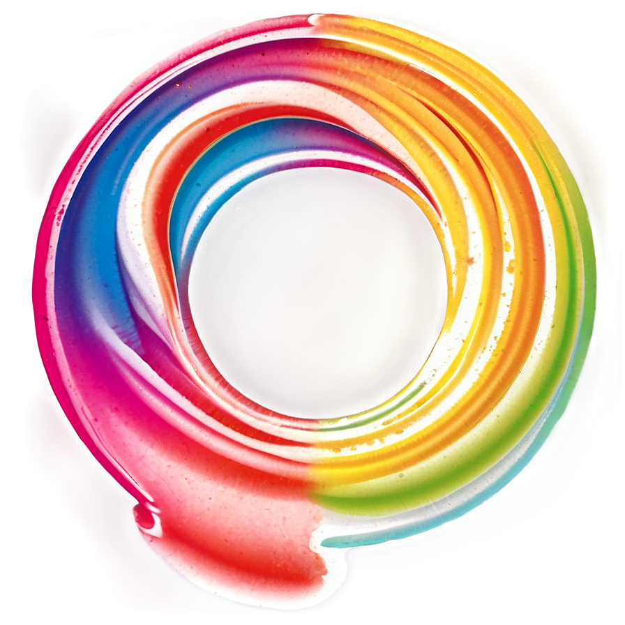 Rainbow Swirl Effect Png 37 PNG image