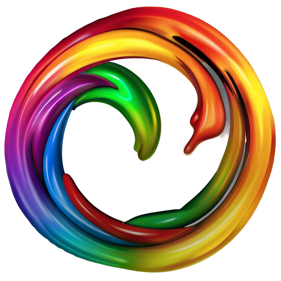 Rainbow Swirl Png 69 PNG image