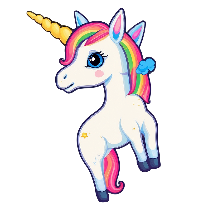 Rainbow Unicorn Theme Png Rtd8 PNG image