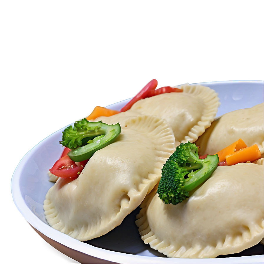 Rainbow Veggie Pierogi Png 06252024 PNG image