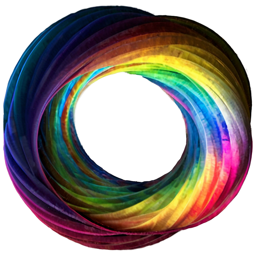 Rainbow Wind Swirl Png 97 PNG image