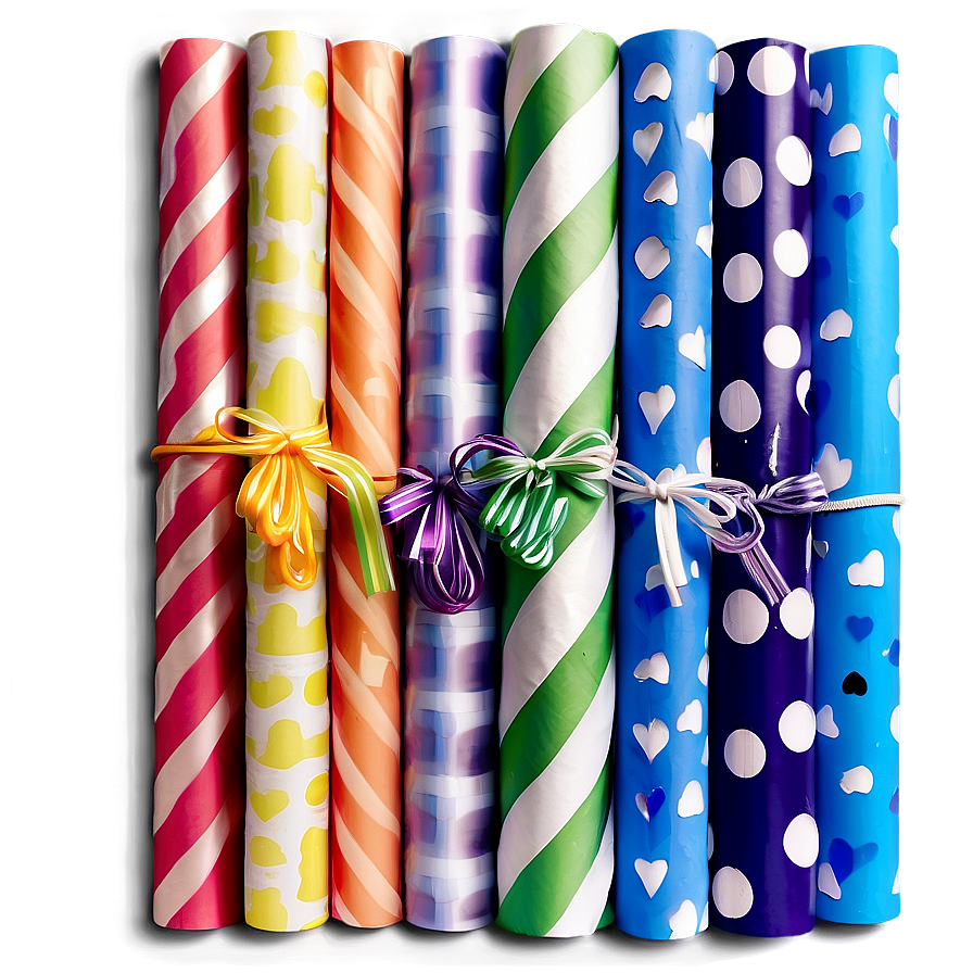 Rainbow Wrapping Paper Png Pnd PNG image