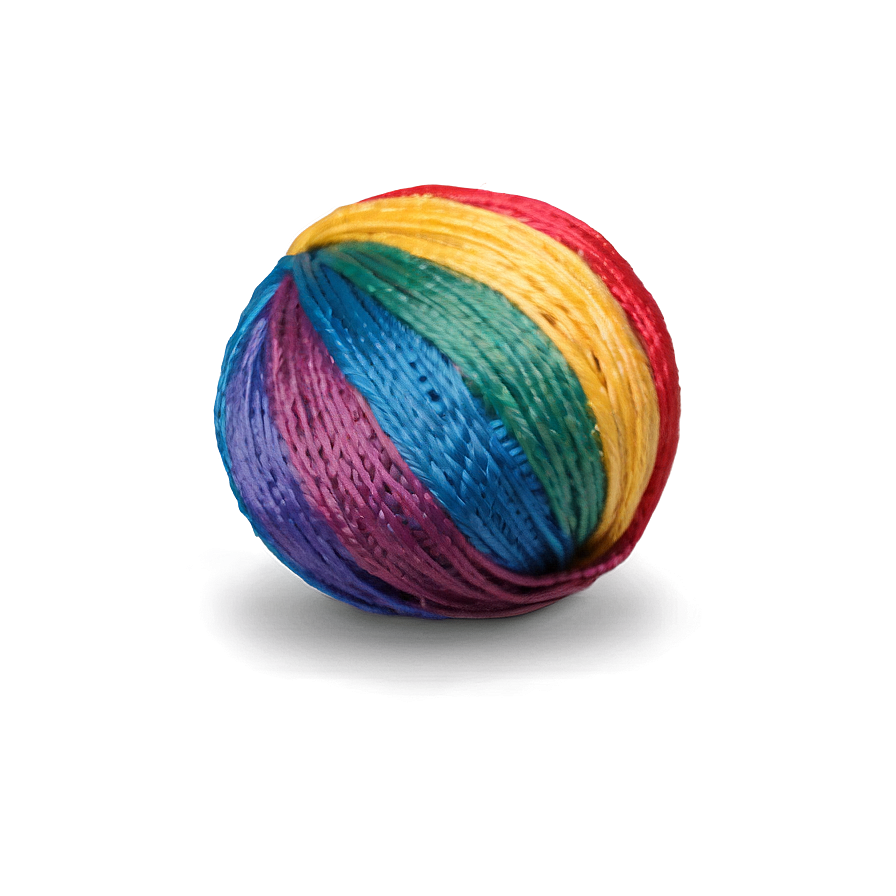 Rainbow Yarn Ball Png Lwv PNG image