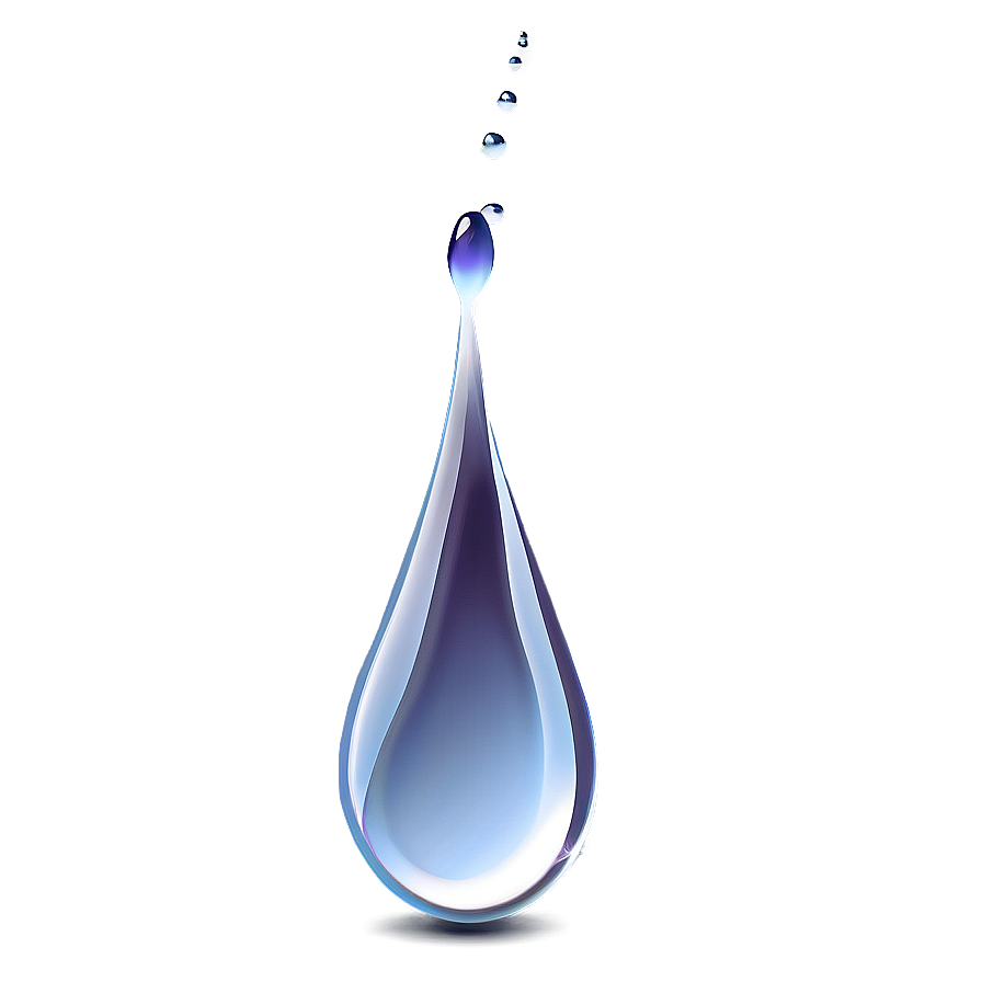 Raindrop With Light Flare Png Gds PNG image