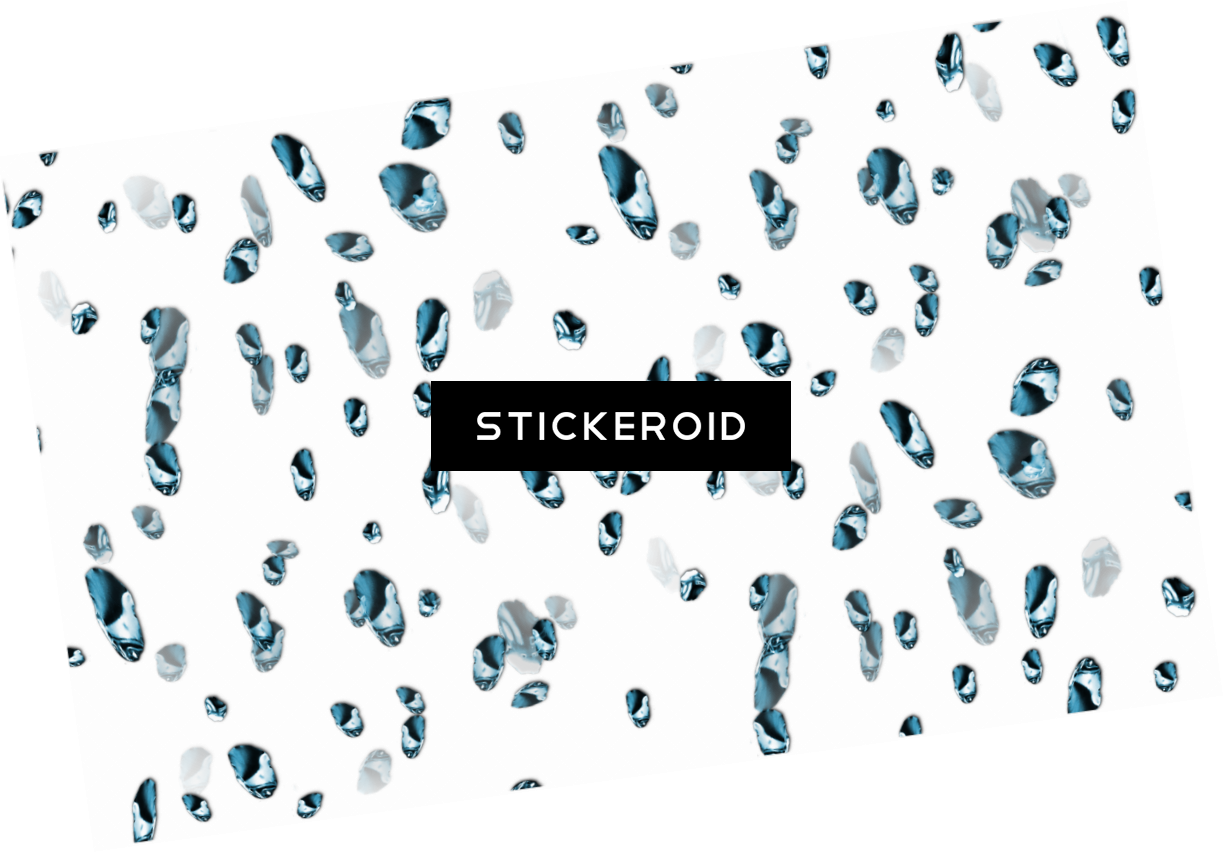 Raindropson Dark Surface Pattern PNG image