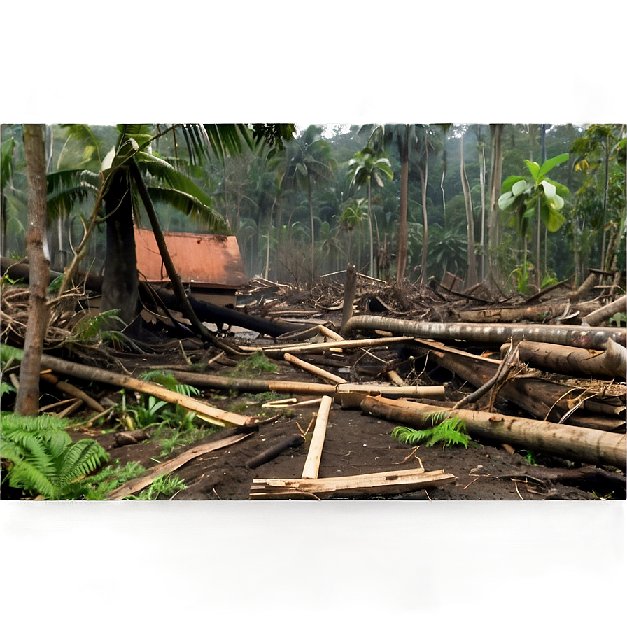 Rainforest Destruction Png 06212024 PNG image